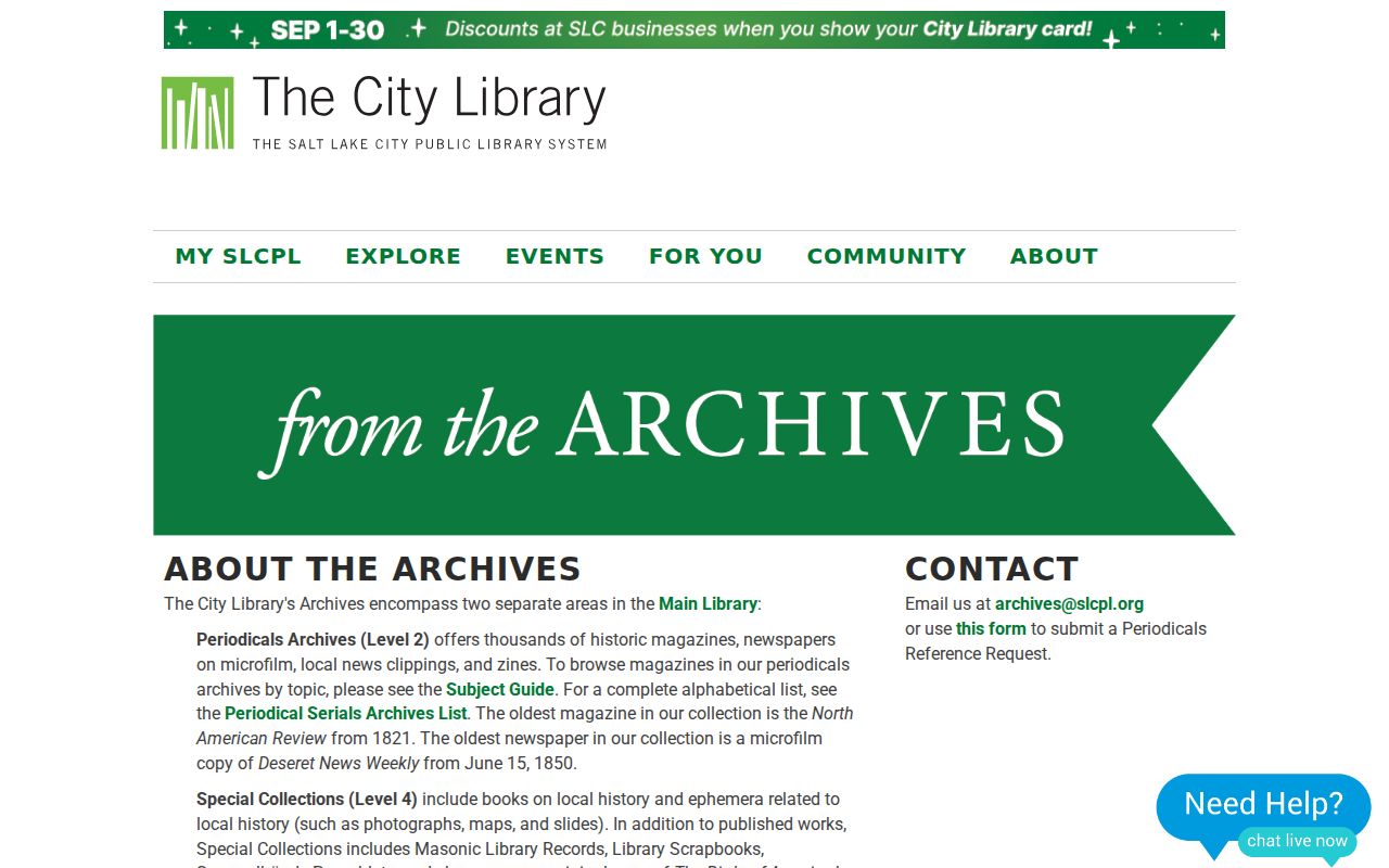 Salt Lake City city directory digitized collection
