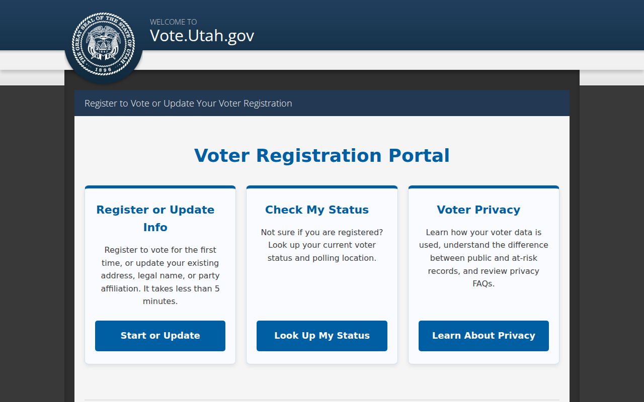 Salt Lake City residents directory Utah voter lookup