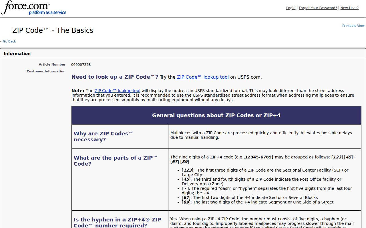 Salt Lake City ZIP code directory USPS address validation