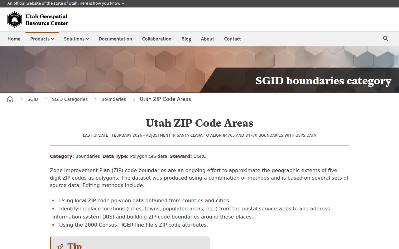 Salt Lake City ZIP code directory Utah ZIP map